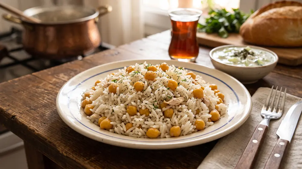 Nohutlu Pirinç Pilavı