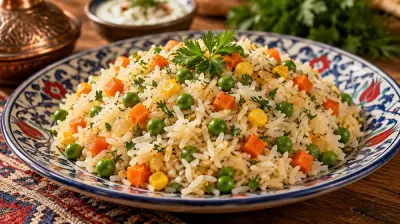 Sebzeli Pirinç Pilavı