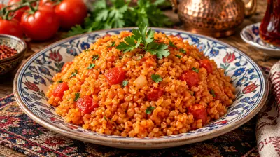 Domatesli Bulgur Pilavı