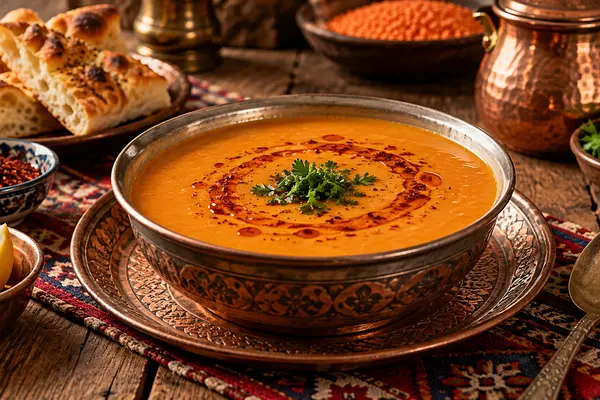 Kırmızı Mercimek Çorbası